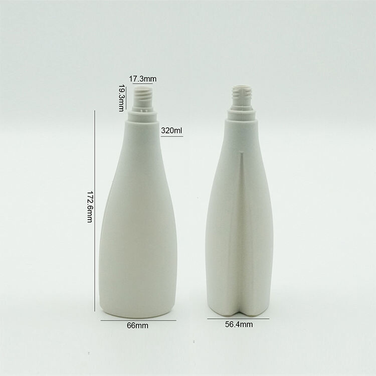 300ml HDPE Plastic Dispenser Lotion Bottle Containers manufacture