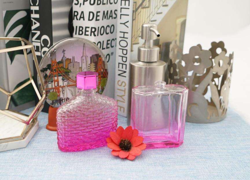 3.4oz 100ml Glass Perfume Bottle With Pump Spray factory