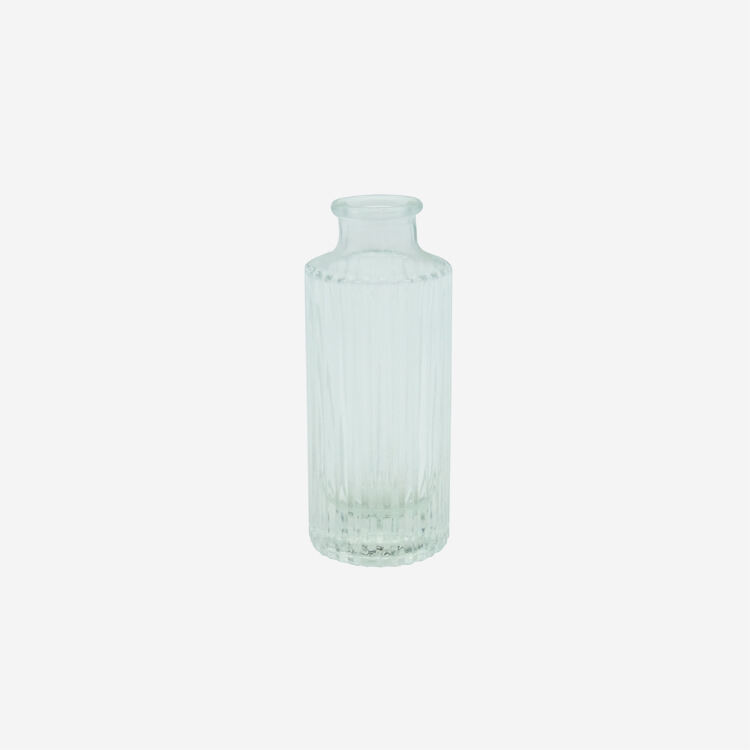 Large Capacity Vintage Vertical Ribbed Decor Diffuser Bottles