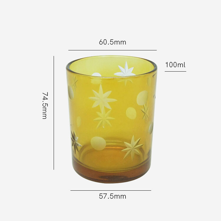 3.05oz Glass Jars for Scented Candles Making factory