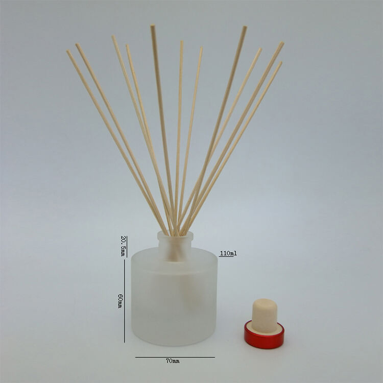 Harderson 3.3oz rattan sticks aroma diffuser bottles color glass factory