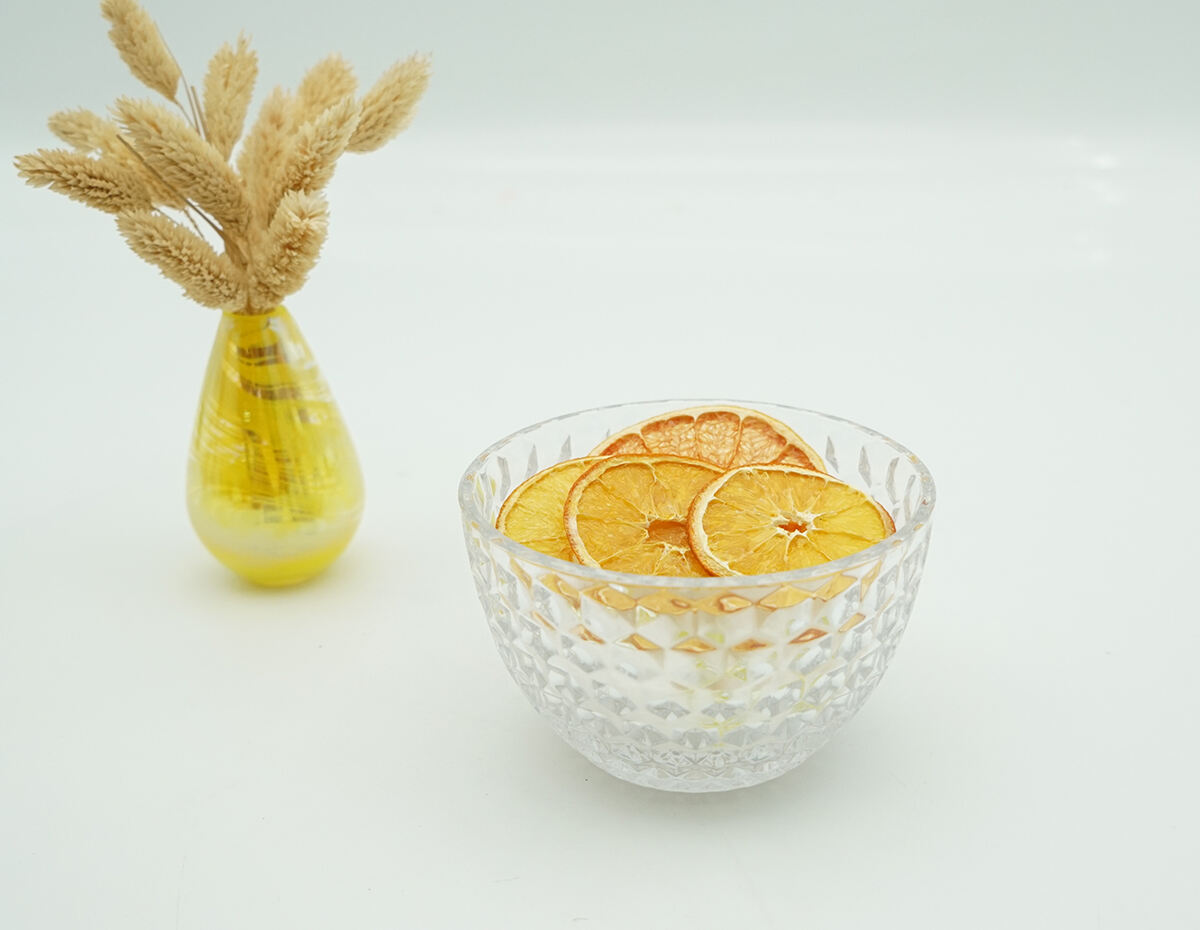 Harderson 5 inches tempered glass egg fruit salad bowl supplier