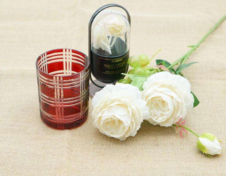 5.78oz Round Glass Jars for Scented Candles Making manufacture