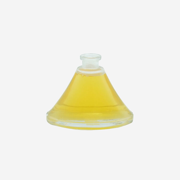 Harderson Transparent Funnel-shaped Reed Diffuser Bottle with Customization