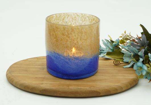 14oz Handmade Gradient Luxury Glass Candle Jars details