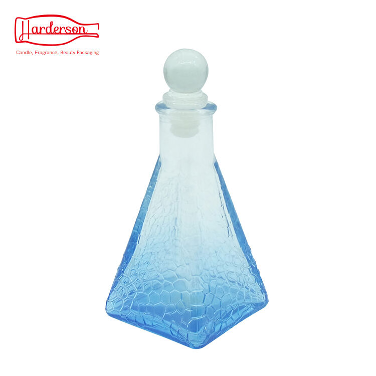 95ml blue diffuser bottles glass