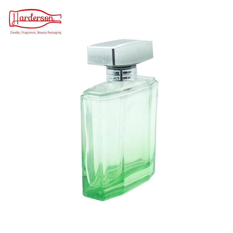 100ml Classic Style Square Glass Perfume Bottle With Pump Spray