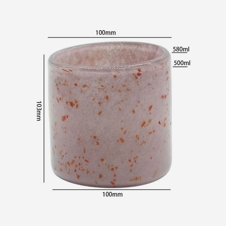 17oz Handmade Fragrance Glass Candle Jars factory