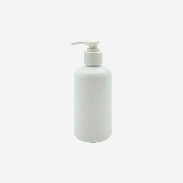 Harderson 200ml White PET Pump Bottle Container for Liquid Soap