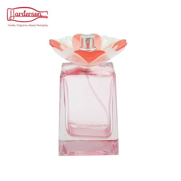 3oz Elegant Glass Perfume Bottle With Pump Spray