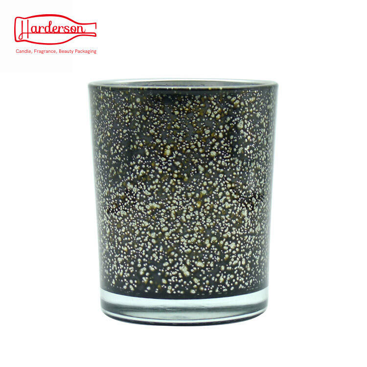 Harderson 12oz-13oz Curved Bottom Glass Candle Container Candle Jar