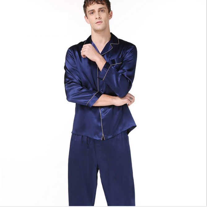 16momme Silk pajamas for men T900203S65