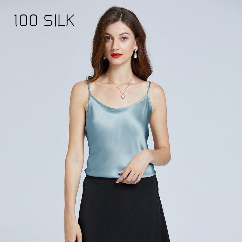 19 momme silk camisole  for women 