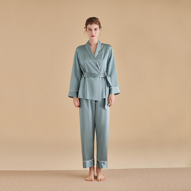 22 momme silk pajamas sets for women 06S70