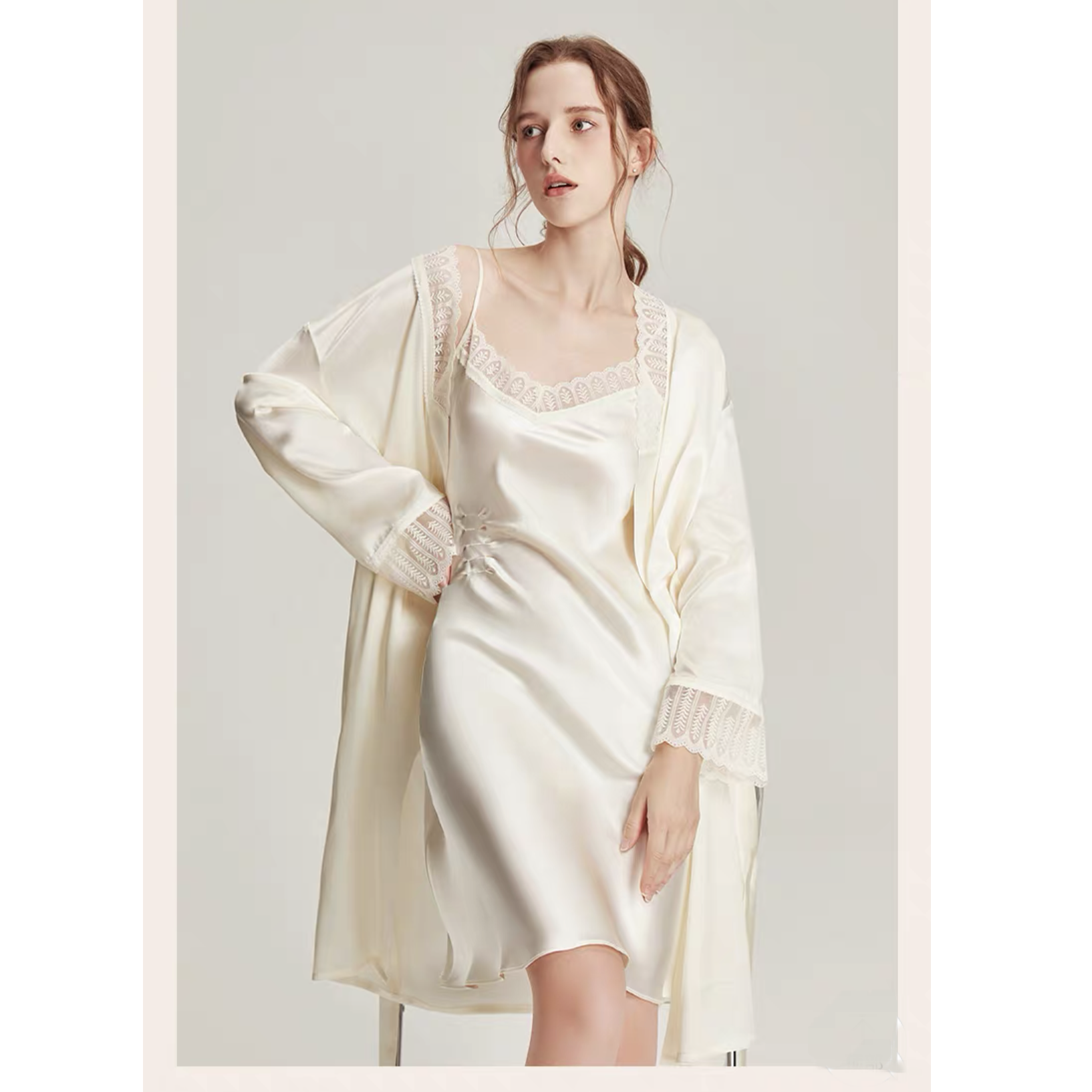 Silk robe sets rb07, China Silk robe sets rb07 Manufacturers, Suppliers ...