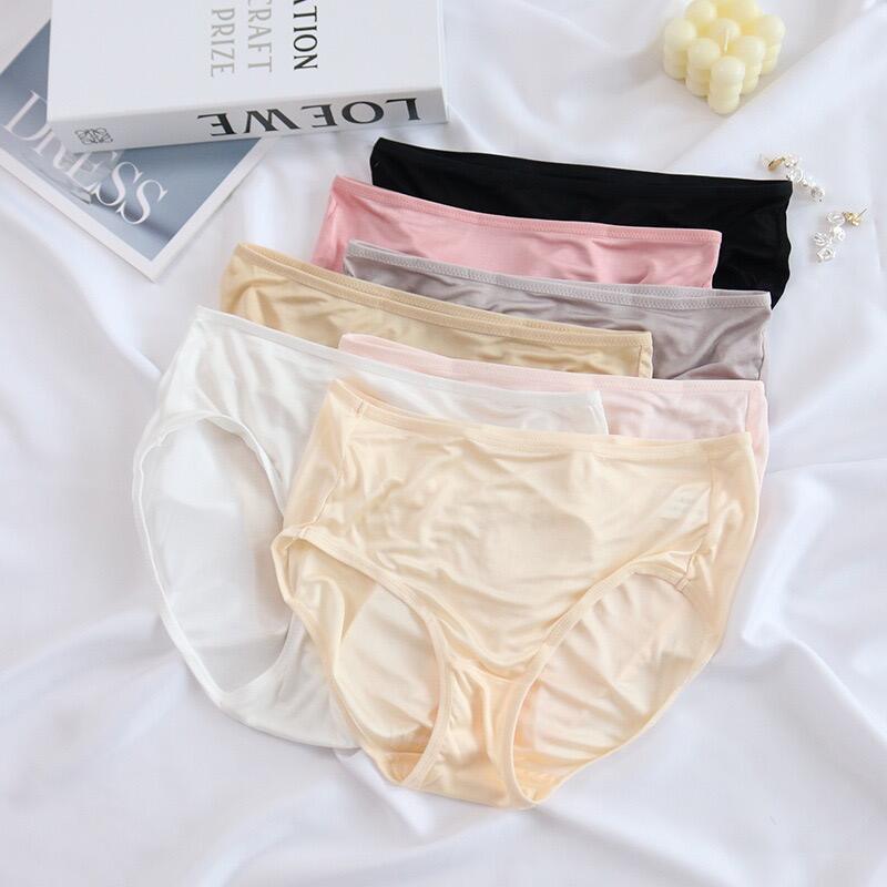 iibriefs zesilika Pure 100% Silk satin Panties for ladies