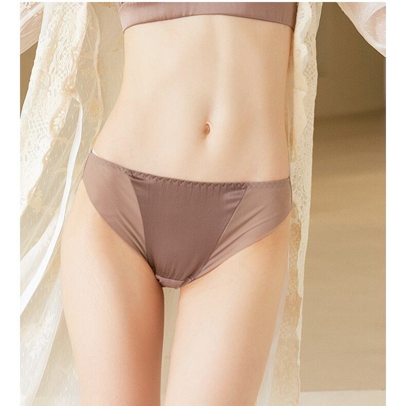 silk briefs Pure 100% Silk satin Panties for ladies