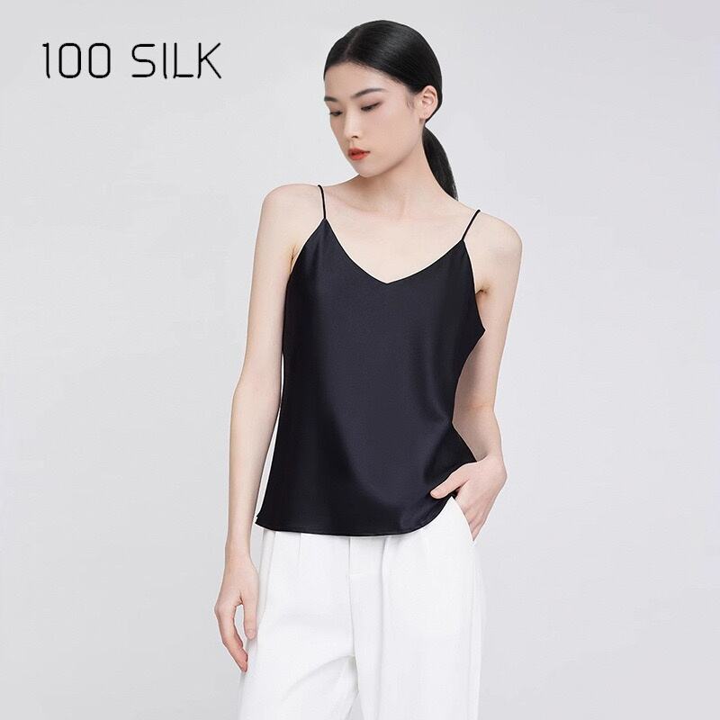 16 momme silk vest  for women 