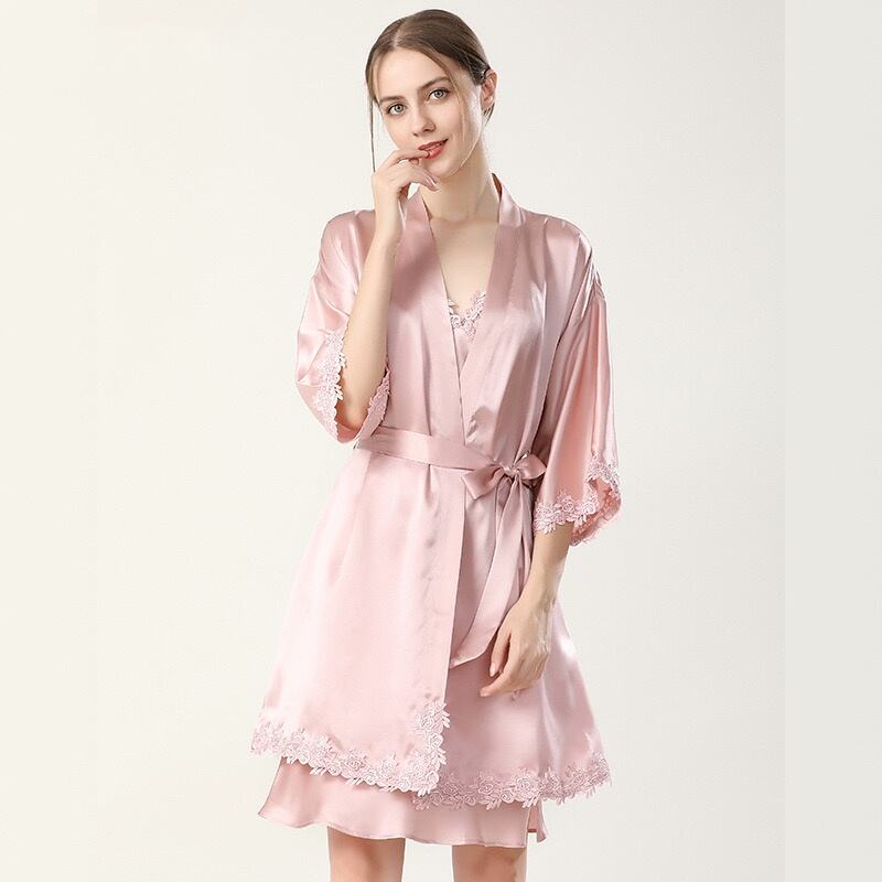 slip dress with Silk robe rb16, China slip dress with Silk robe rb16 ...