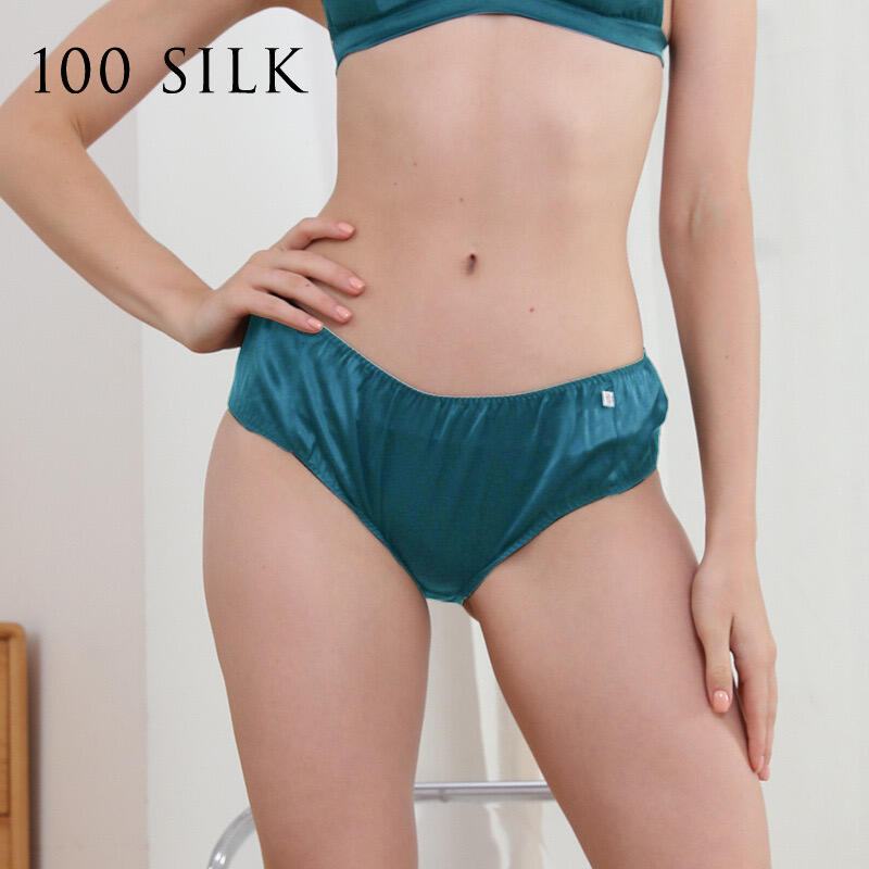 silk briefs Pure 100% Silk satin Panties for ladies