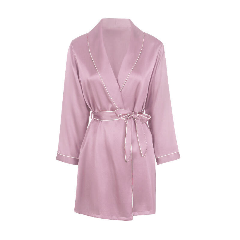 19momme Silk robe 