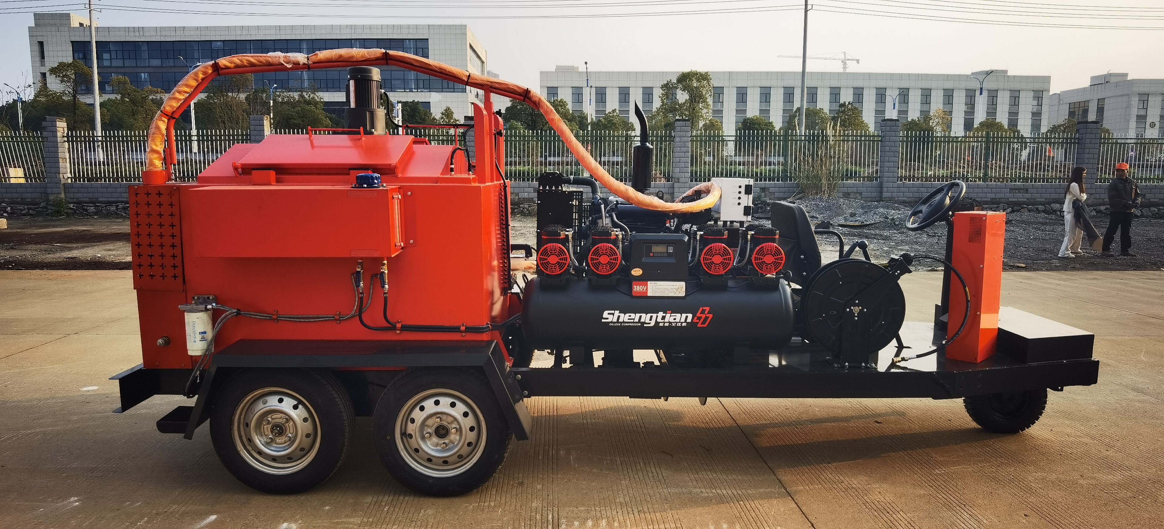 500L large capacity melting tank  Thermal oil indirect heating Full insulation tank 