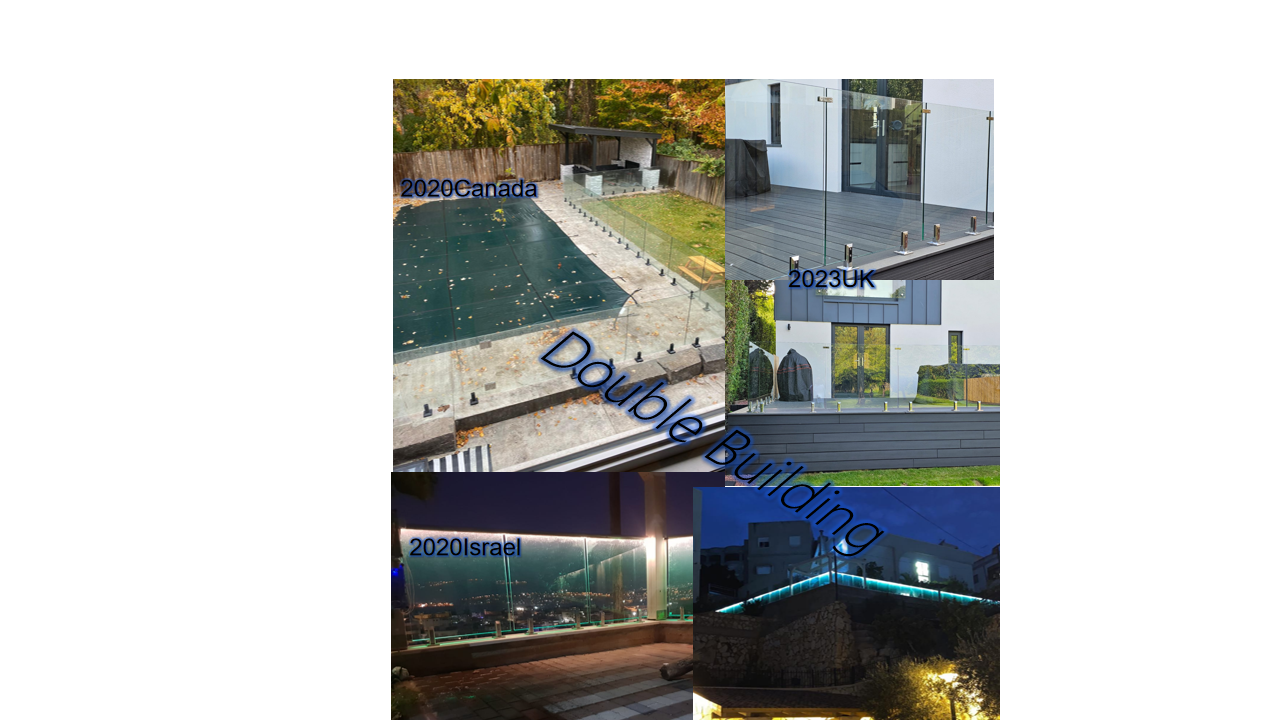 DB Swimming Pool Fence Glass Spigot Railing Handrail Top Rail Accessories Made in China factory