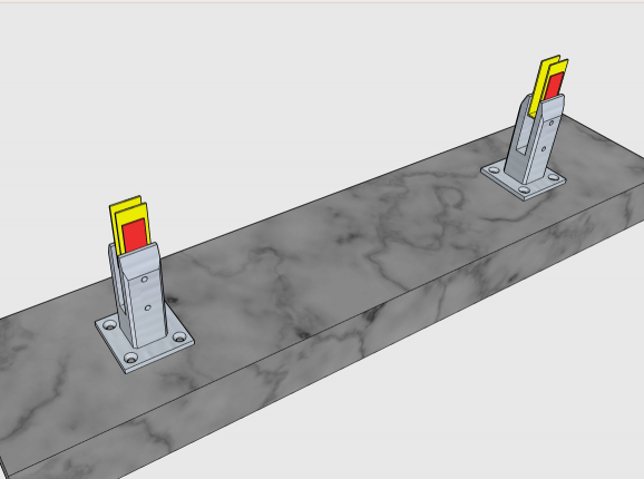 DB Swimming Pool Fence Glass Spigot Railing with LED Light System Top Handrail Accessories Made in China details