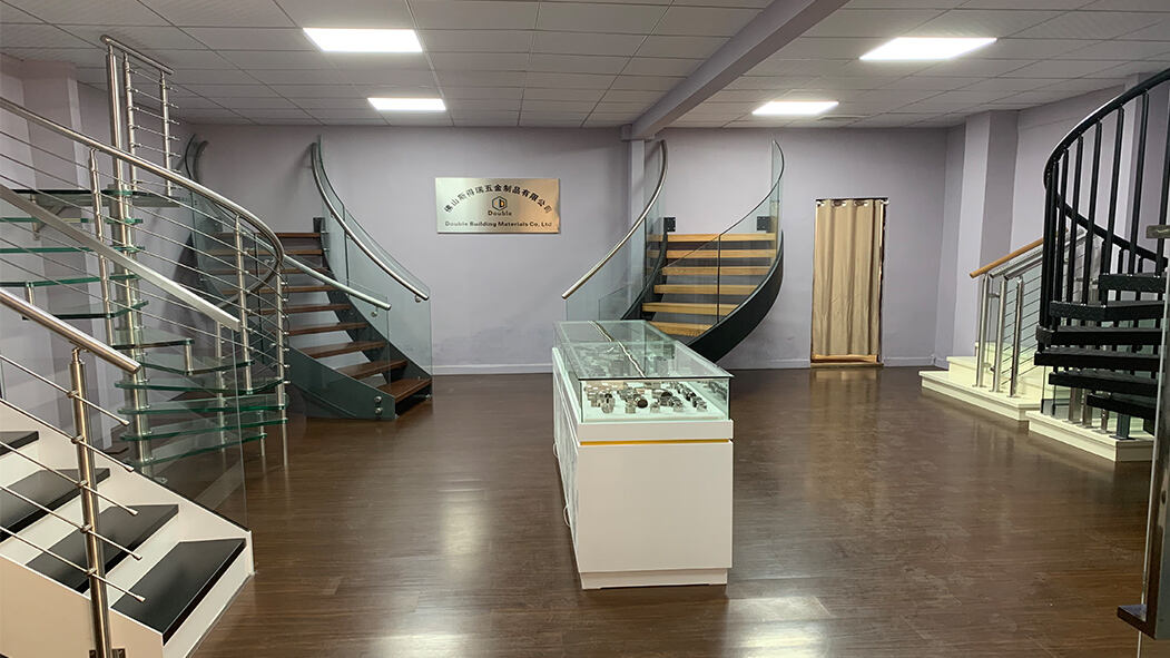 modern custom mono beam stairs glass led light mono stringer floating stairs white oak stair treads supplier