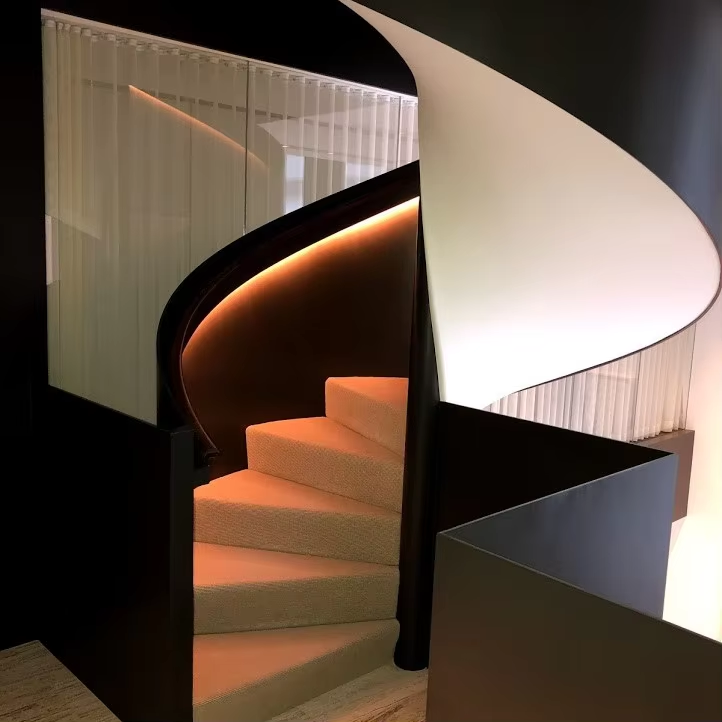 Spiral Stairs: Maximizing Space and Style with a Compact Solution 