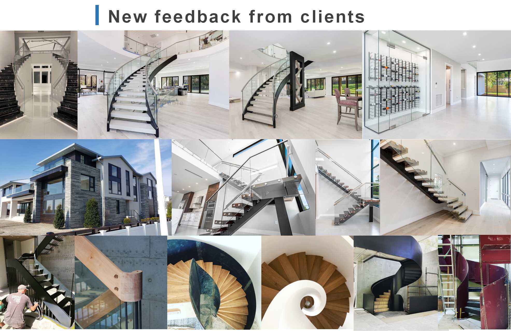 Curved/Arc spiral Staircase, Indoor staircase,Luxury Modern Home Decoration Glass decor stairs wooden Stairs factory