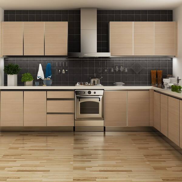 High-End Simple Modern One-Stop Kitchen Solution Kitchen Cabinet Units for Apartments details