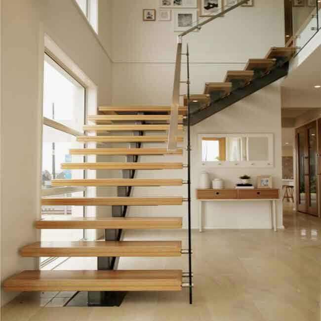 custom granite staircase glass led light zigzag stairs wood staircase handrail indoor stairs details