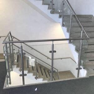 External aluminum / stainless steel fence railing price for apartment building comply with American building code details