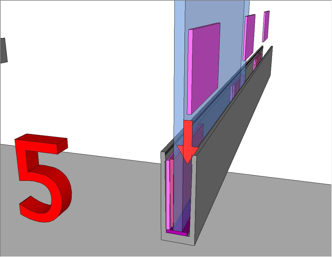 Hot Sale SGCC CE AS/NZS2208 Deck outdoor U channel glass railing post High-end outdoor customization factory