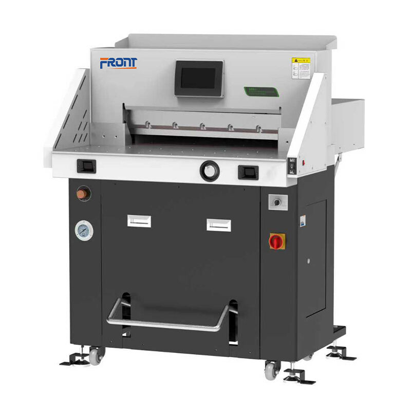 FRONT H720T - 720 mm / 28,34 inča GILJOTINSKI PAPIRNATI REZAČ S INTELIGENTNIM VARIJABILNIM FREKVENCIJAMA I DVOSTRUKIM HIDRAULIČNIM SUSTAVOM