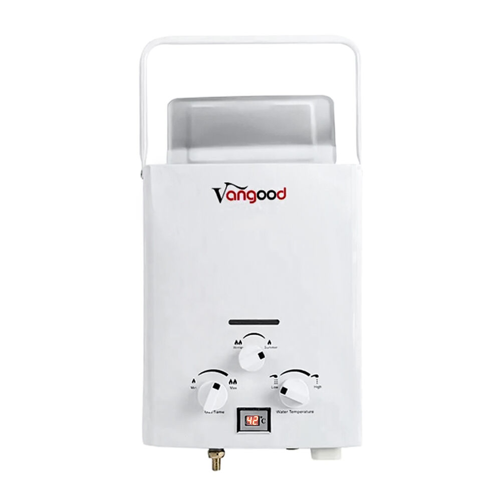 CE Certified Portable Propane Gas Camping Shower Tankless Water Heater RV Caravan Outdoor Hot Water System