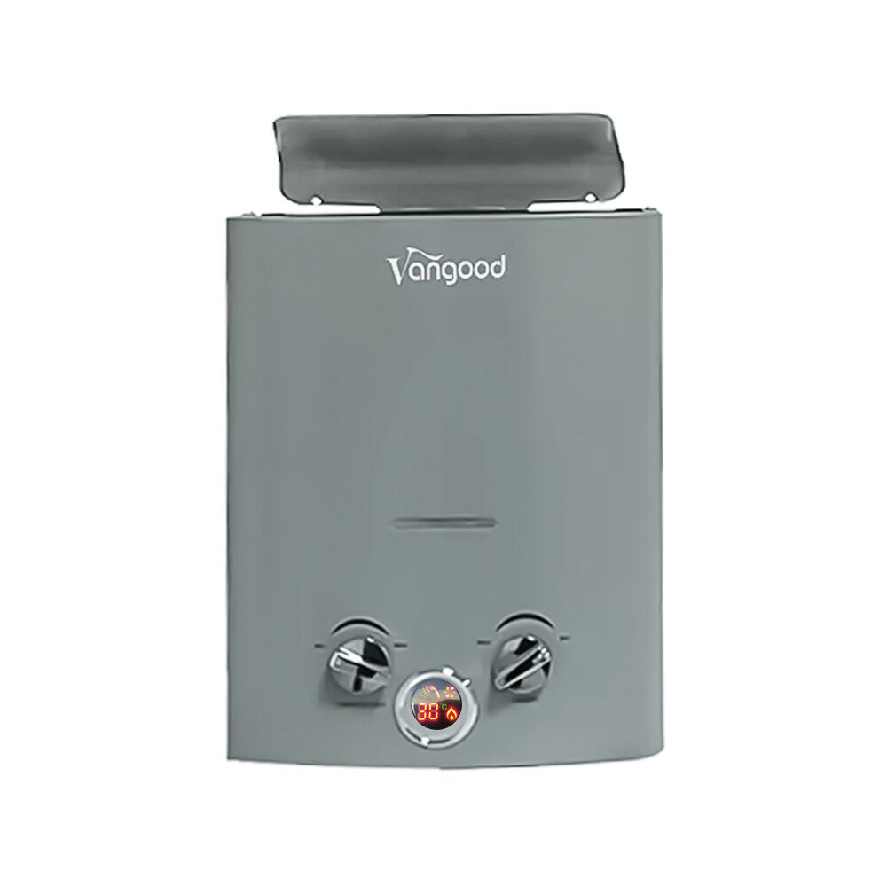 Portable Outdoor Camping Propane Tankless Gas Water Heater Flame Failure Protection RV Travel Hiking