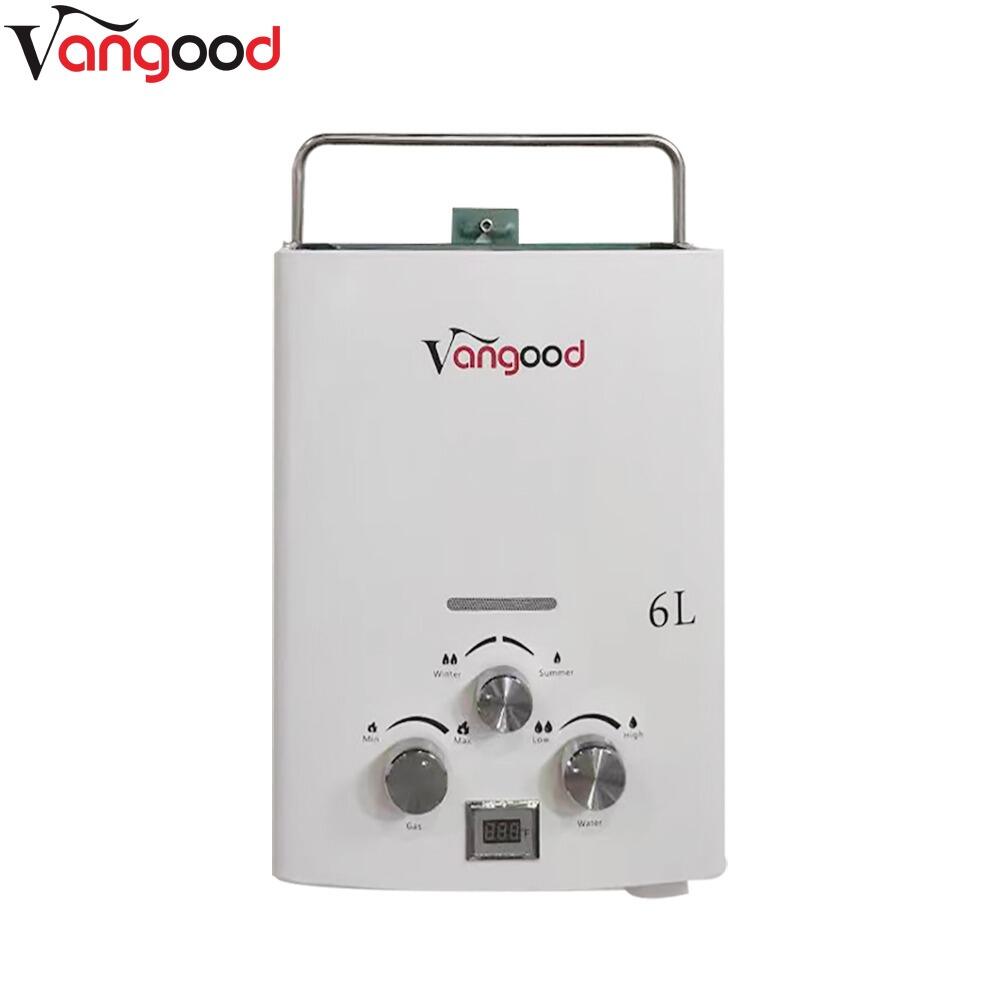 6L Portable LPG Water Heater RV Camping Outdoor Shower Fast Heating