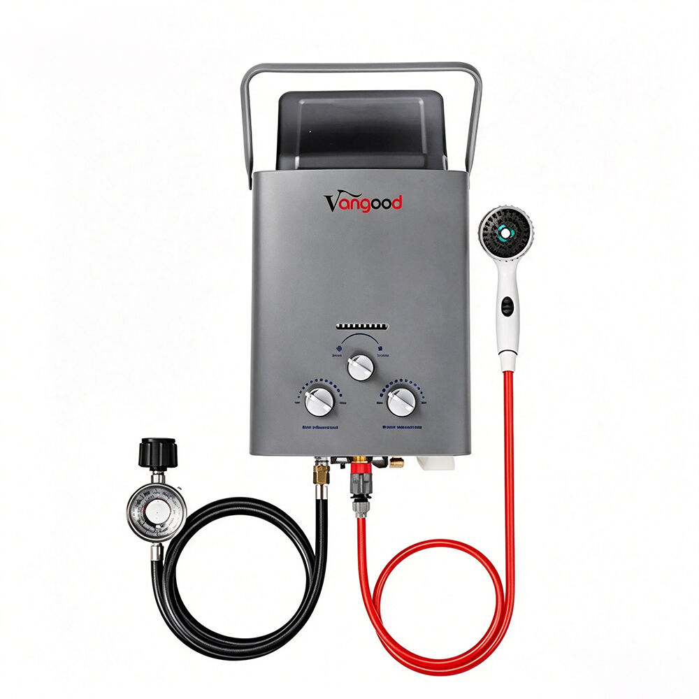 RV Tankless Water Heater Propane Compact Design Instant Water Heating