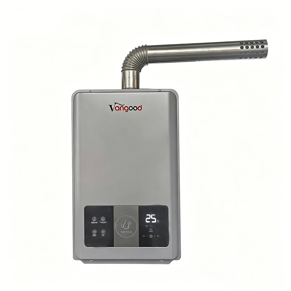 Propane Tankless Gas Water Heater Stainless Steel Design Pulse Ignition 12L 16L