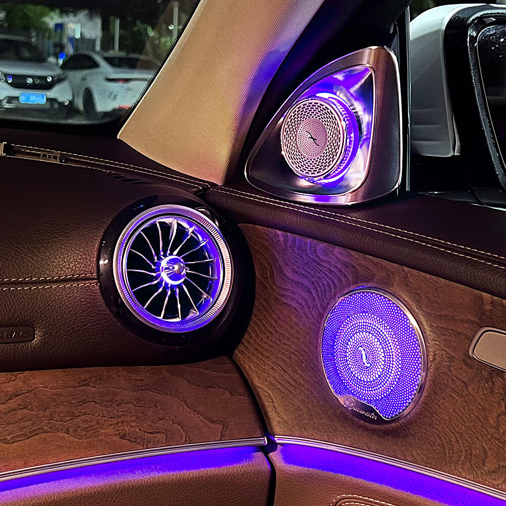 Mercedes-Benz GLC X253 4D Burmester Speaker Rotating Tweeter 64 Colors Ambient Light