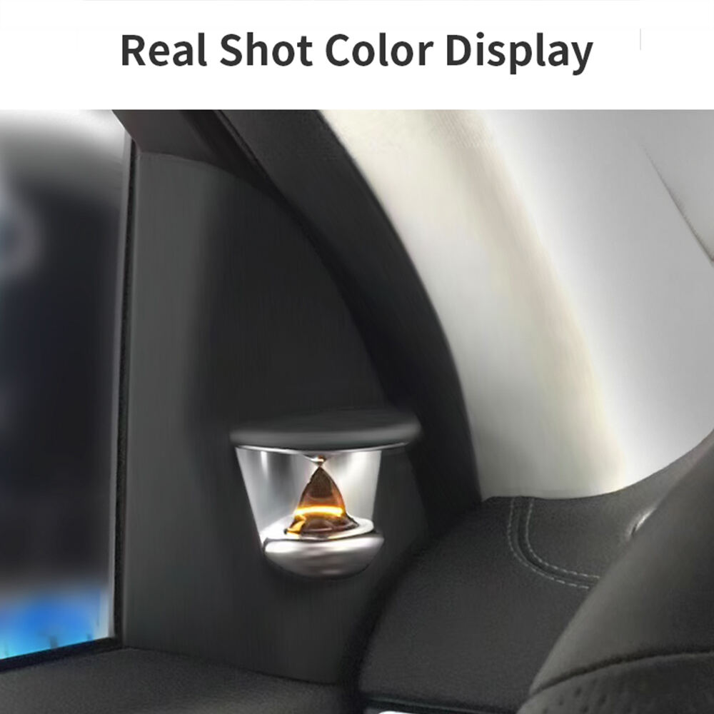 Mercedes-Benz W166 Car A-pillar Hourglass Tweeter Decorate Light 3 Colors Upgrade 12 Colors Ambient Light