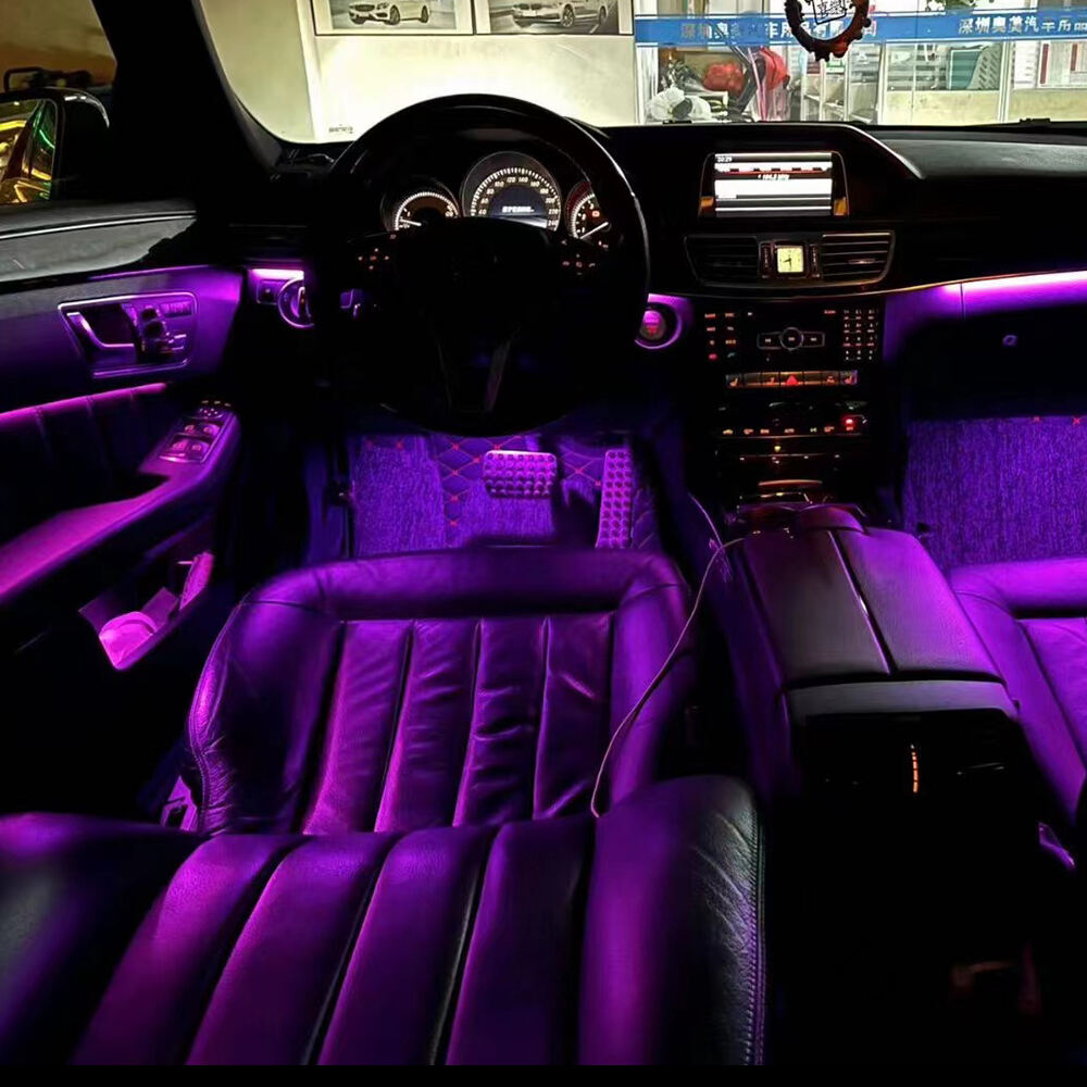 Mercedes-Benz W166 Car Interior 3 Colors Upgrade to 12 Colors Ambient Lights