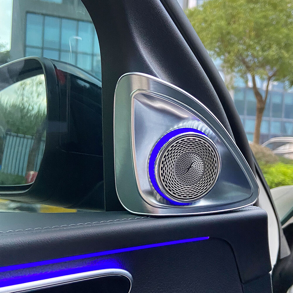 Mercedes-Benz New C-class W206 Burmester 4D Rotating Tweeter Speaker 64 Colors Ambient Light