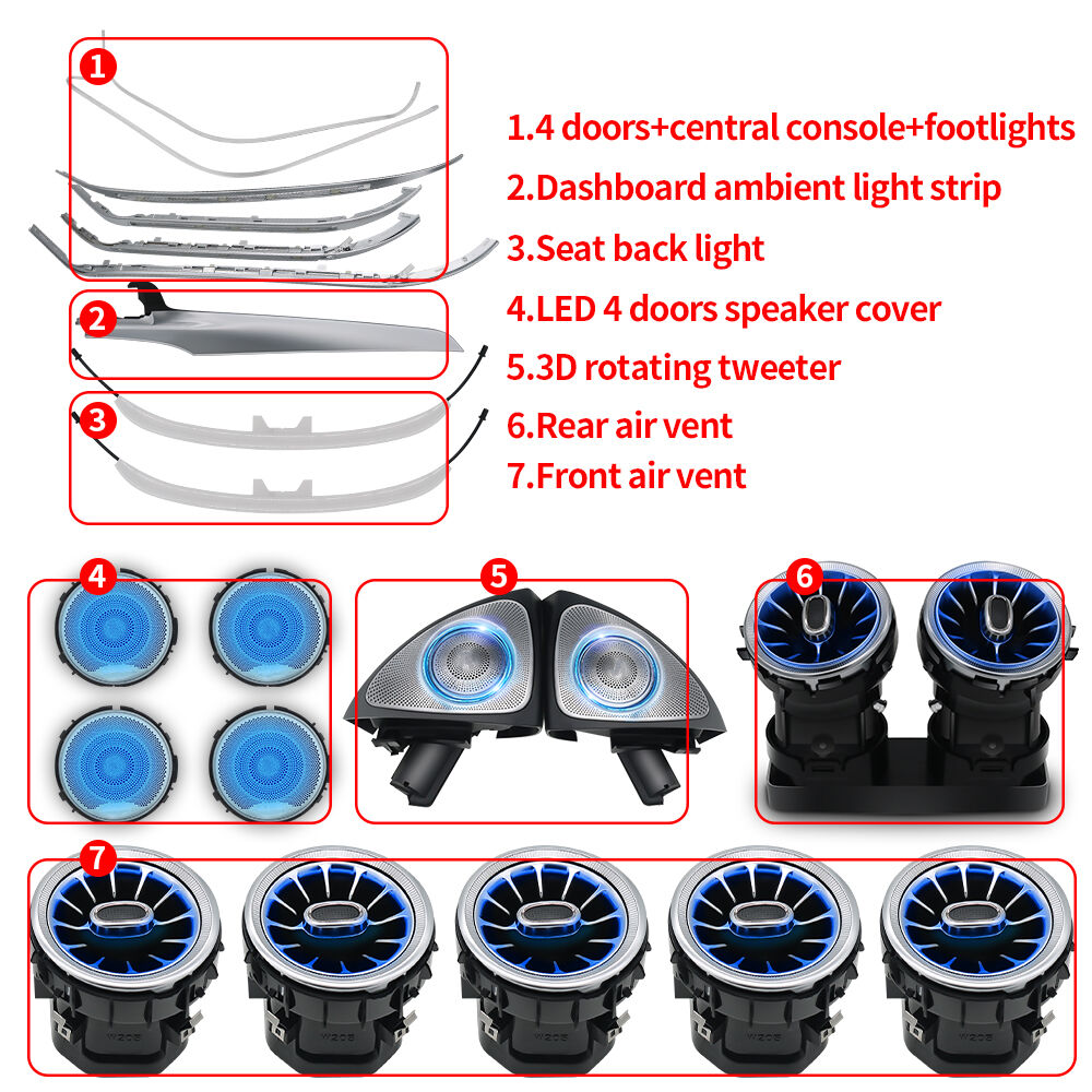 قطع غيار أصلية لميركاتس W205 عالية الجودة لتحسين الأداء