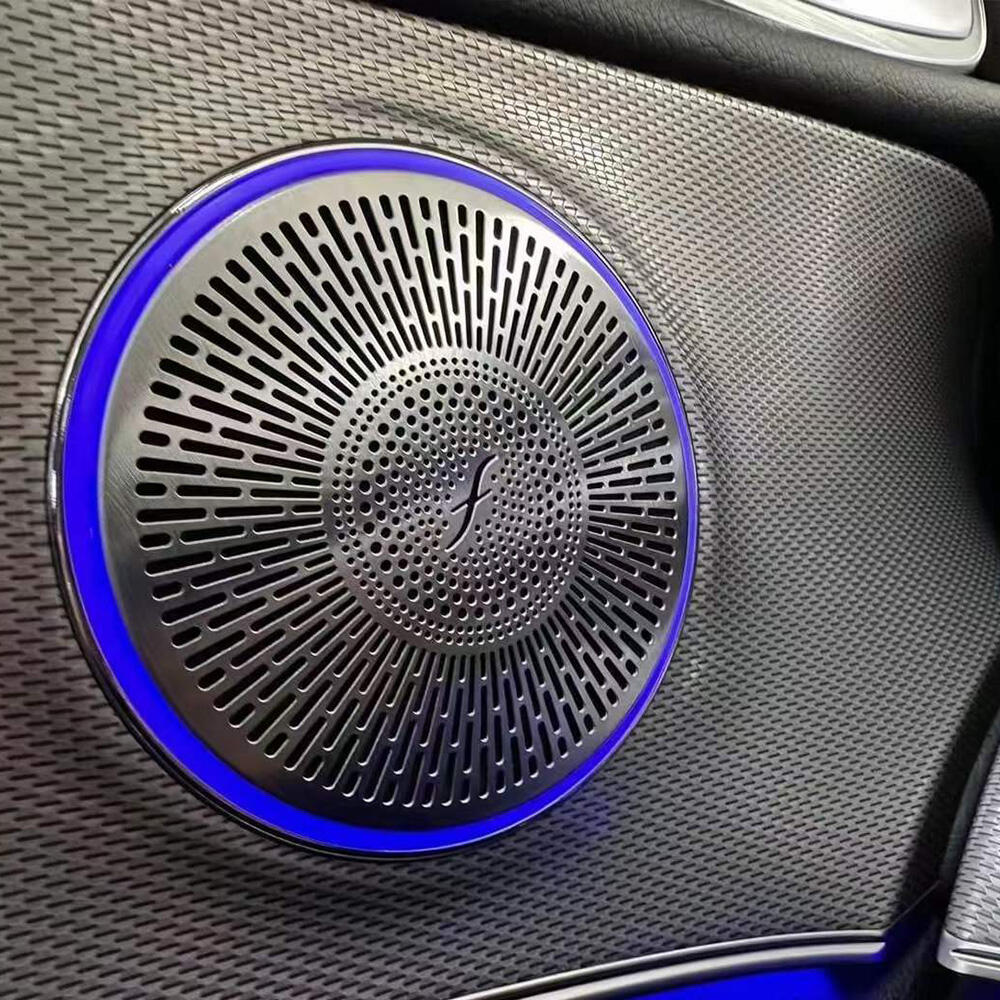 Mercedes-Benz E-class E-couple W213 C238 New Design Burmester Luminous Speaker Cover Ambient Light 