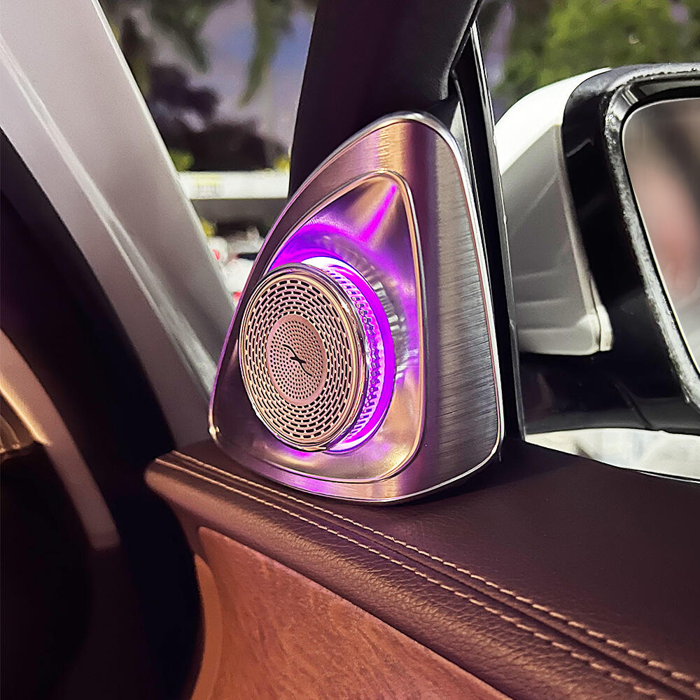 Mercedes W205 Interior 4D Burmester Tweeter Speaker Atmosphere Lamp 64 colors Ambient Light