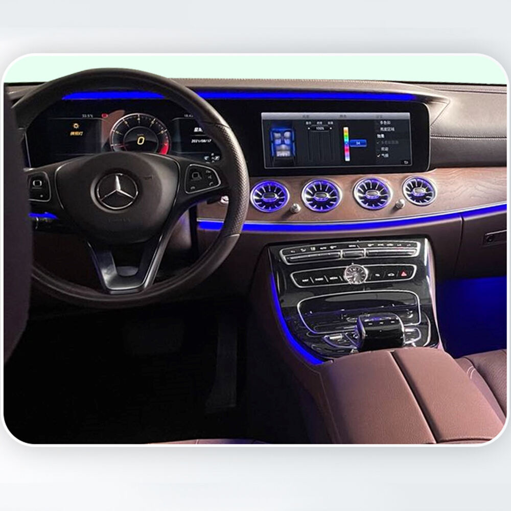 Mercedes-Benz E-class W213 64 Colors Dashboard Large Screen Ambient Light