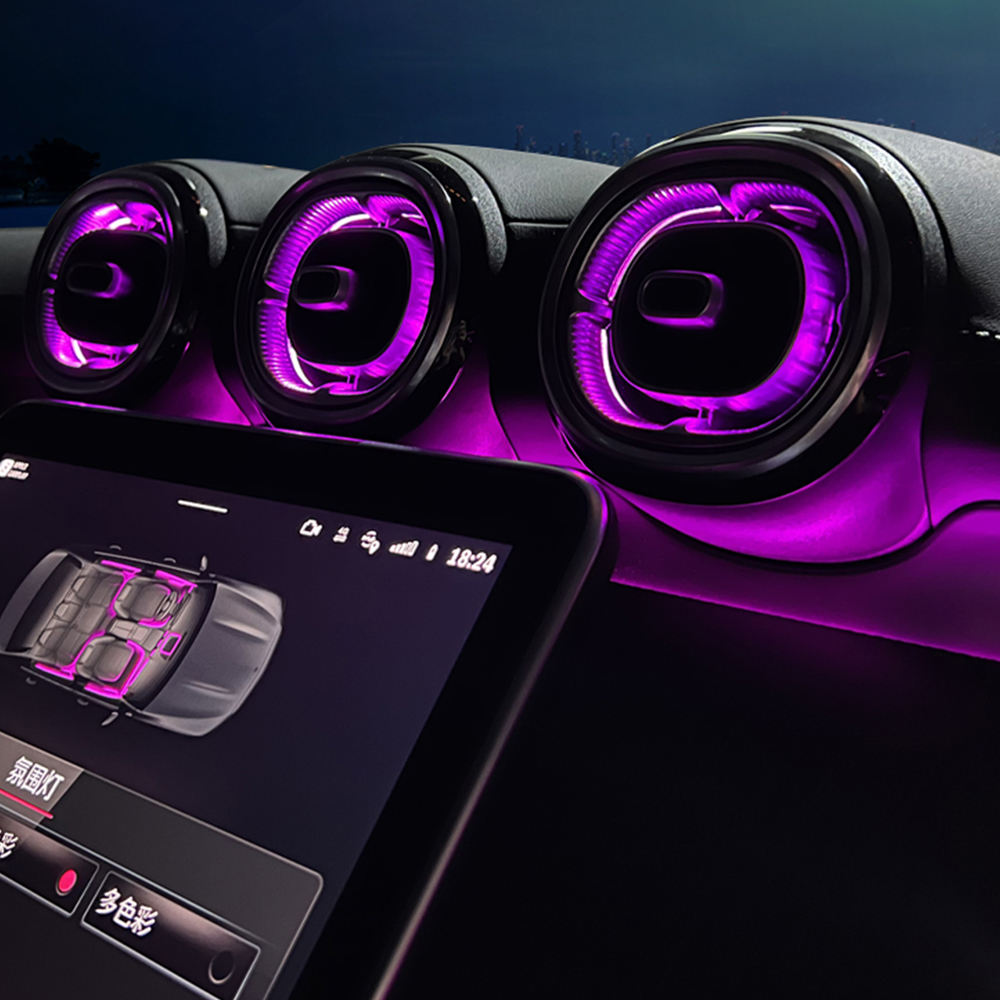 Creating Ambiance: The Art of Mercedes Ambient Light